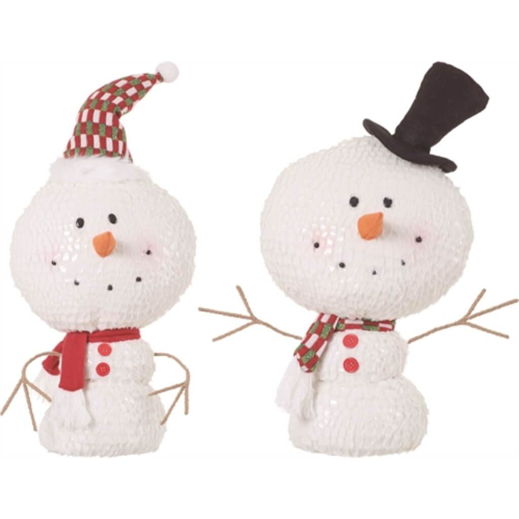 Plush Snowman Fig 