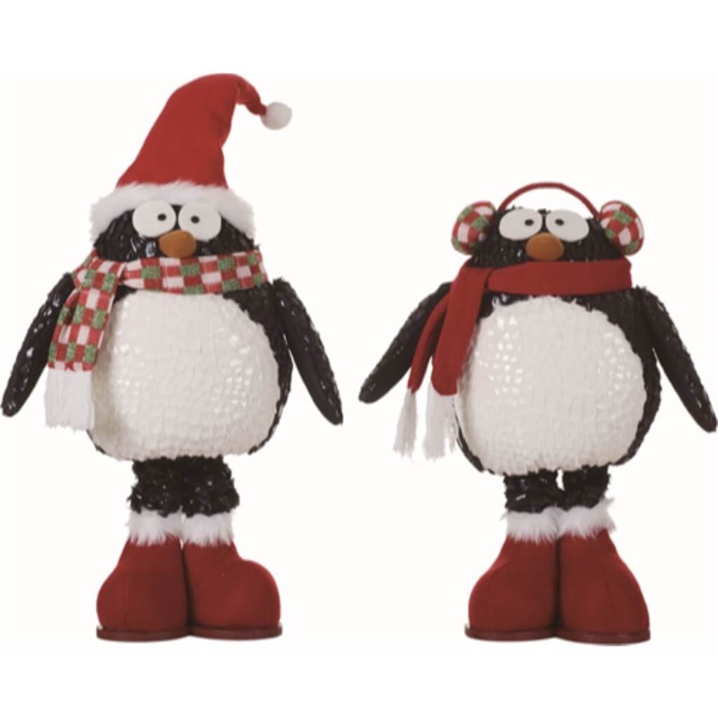 Plush Penguin Standing Fig 