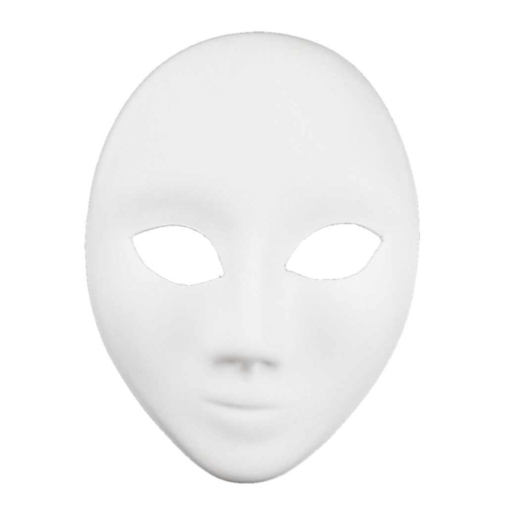 Mask-It Full Mask 6in White 