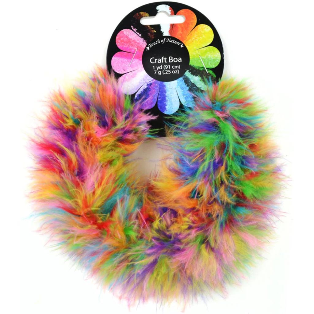 Fluffy Craft Boa Candy 7Gm Bubble Gum Balls 1Yd 