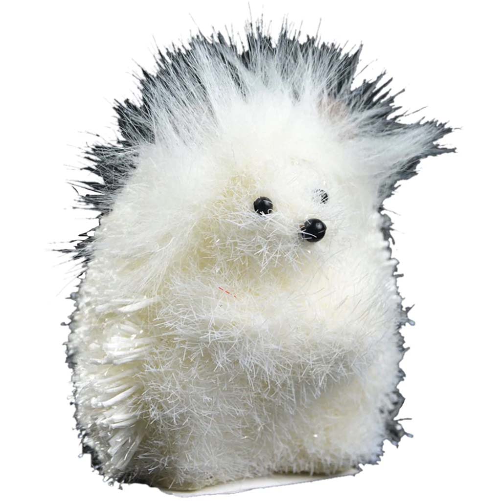 Standing Hedgehog 3.5in White 