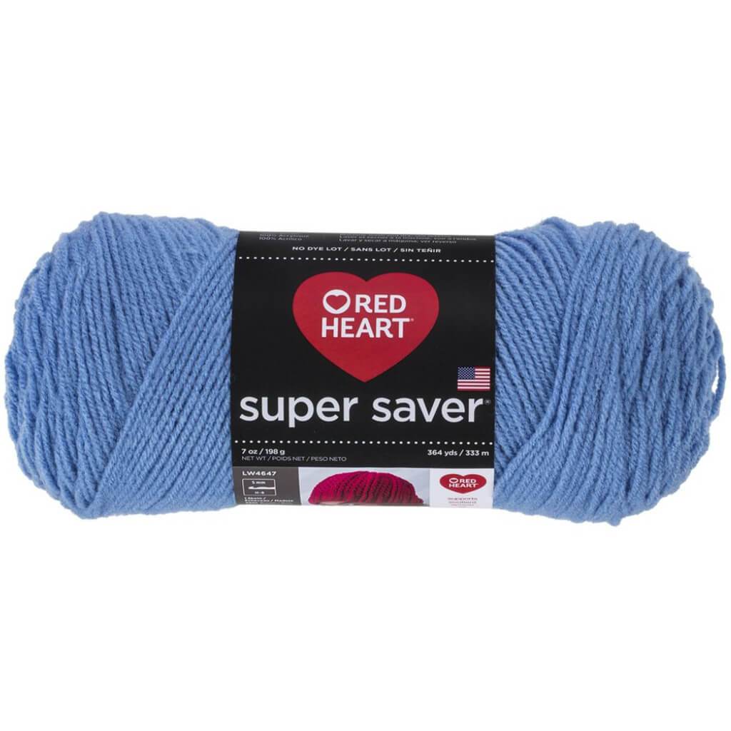 Red Heart Super Saver Yarn Light Periwinkle