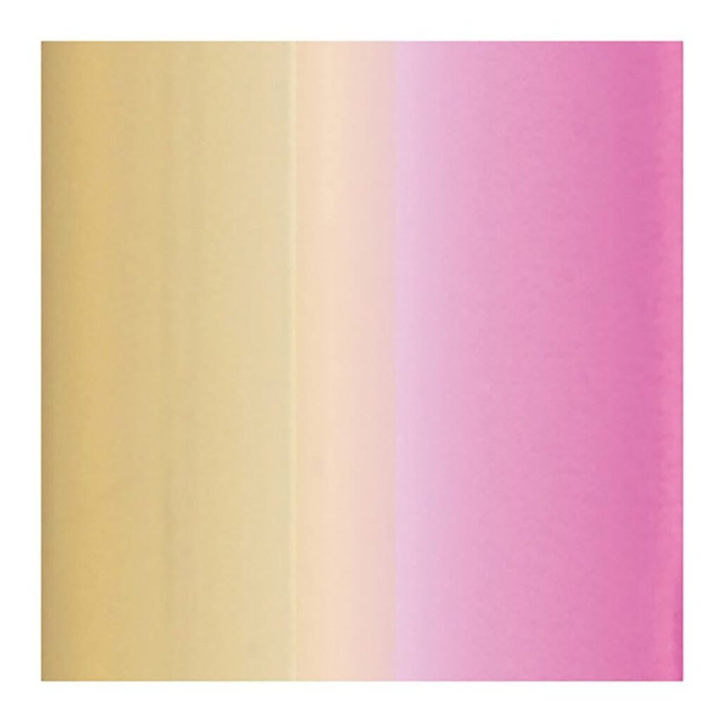 MINC FOIL OMBRE PINK GOLD 12IN 