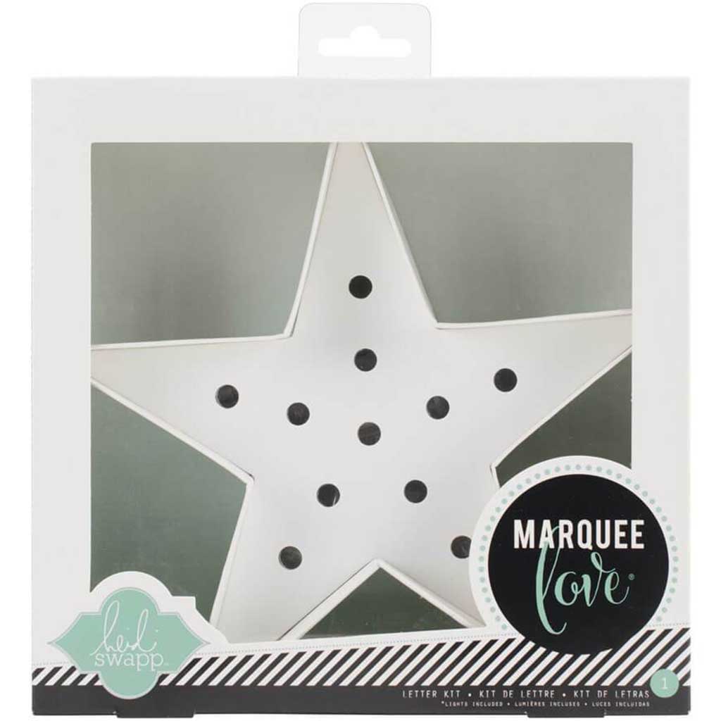 Marquee Letter Star