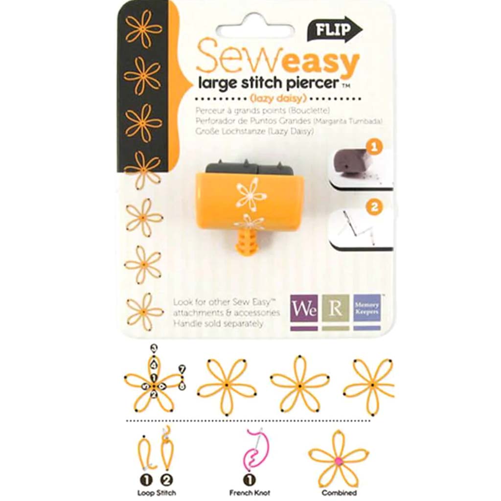 We R Memory Keepers Sew Easy Lazy Daisy Stitch Piercer Head