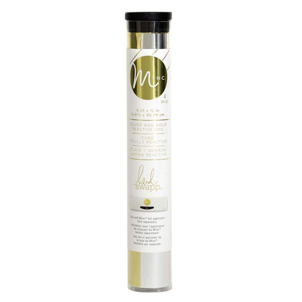 Reactive Foil Silver Gold 6in x 12in