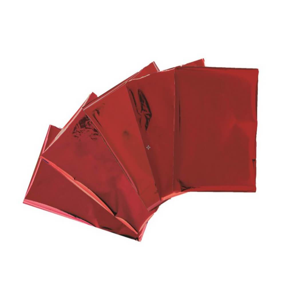 TOOL HEATWAVE FOIL SHEETS RED SET OF 30 