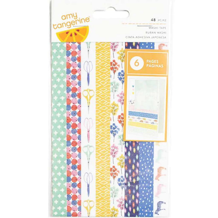 Amy Tangerine Finders Keepers 48pcs Washi Tape