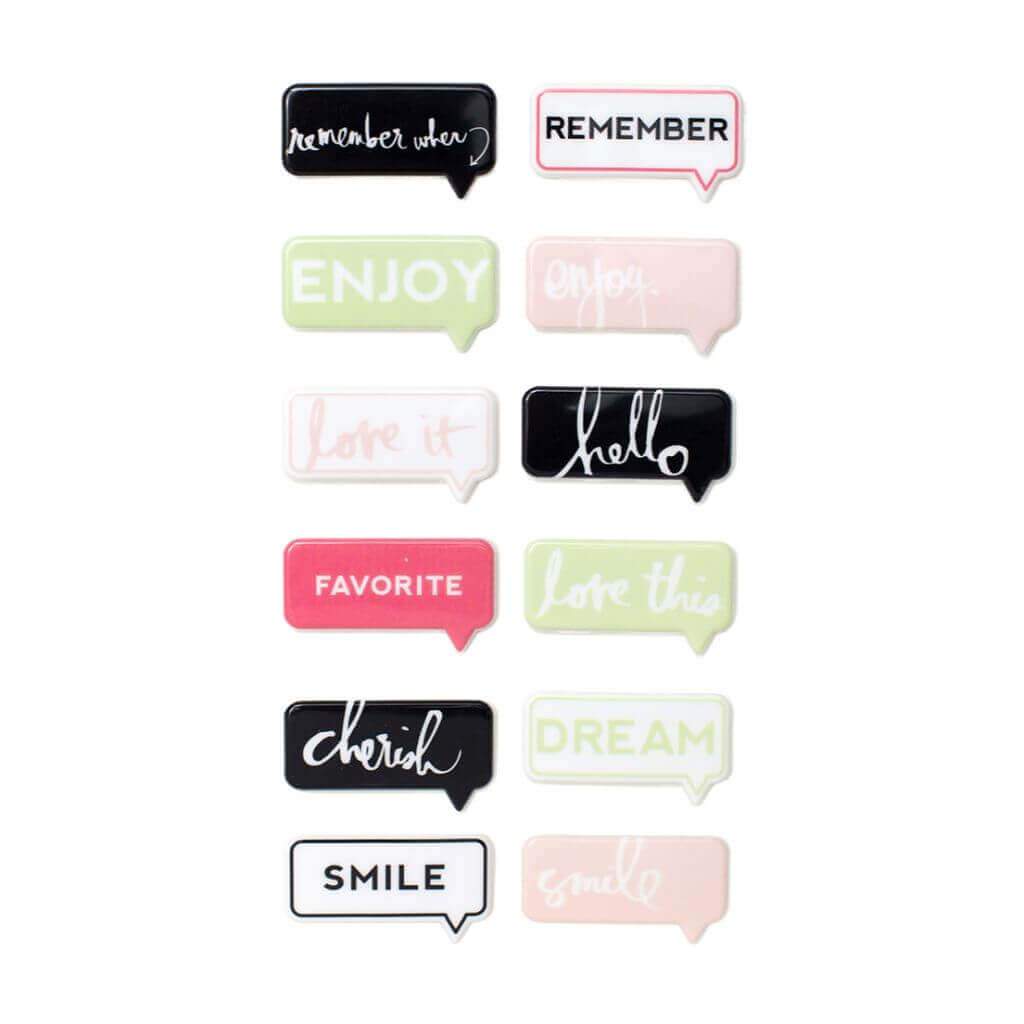 Stickers Chat Bubbles