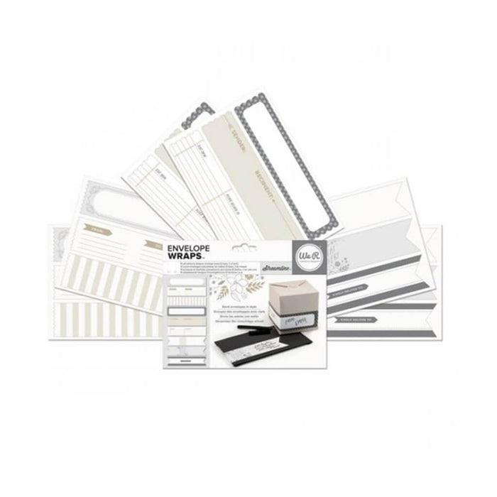 We R Memory Keepers 18 Self Adhesive Designer Envelope Wraps