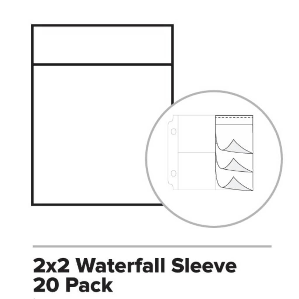 PHOTO SLEEVE FUSE WATERFALL 2IN X 2IN 