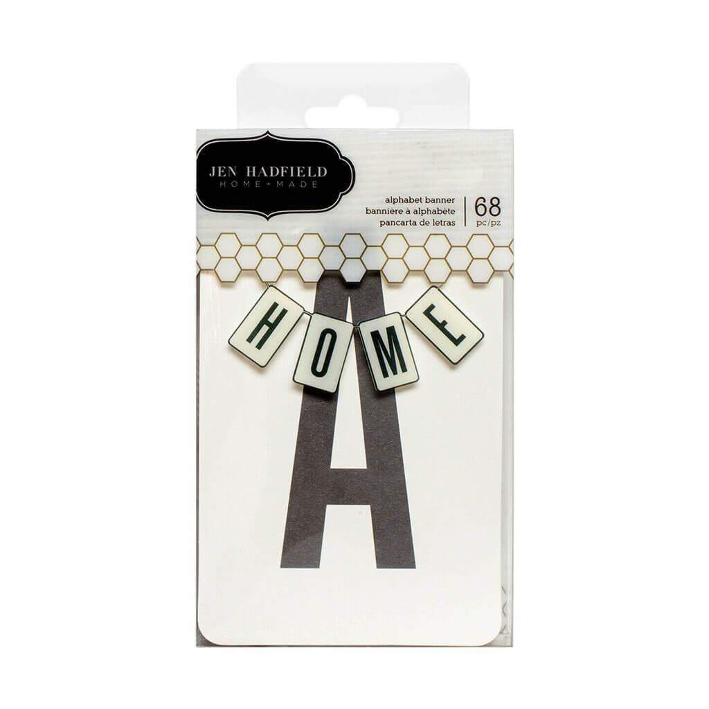 Sticker Alphabet Banner and Cards