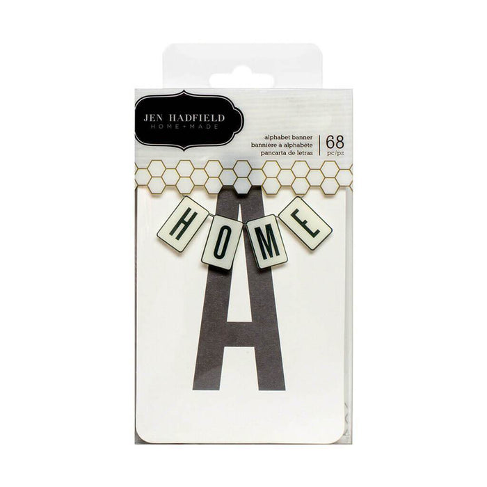 Jen Hadfield 68pcs DIY Alphabet Banner Kit