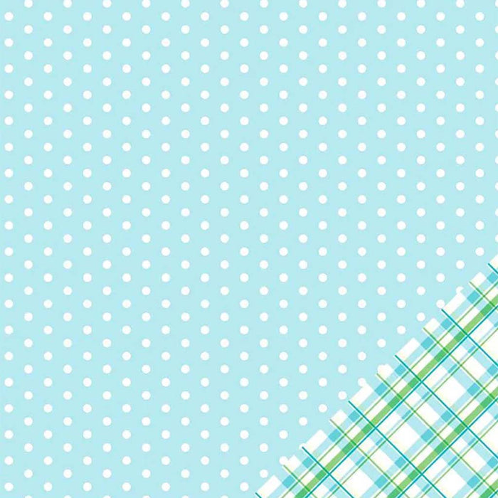 Double Sided Cardstock Paper Sky Blue 12in x 12in