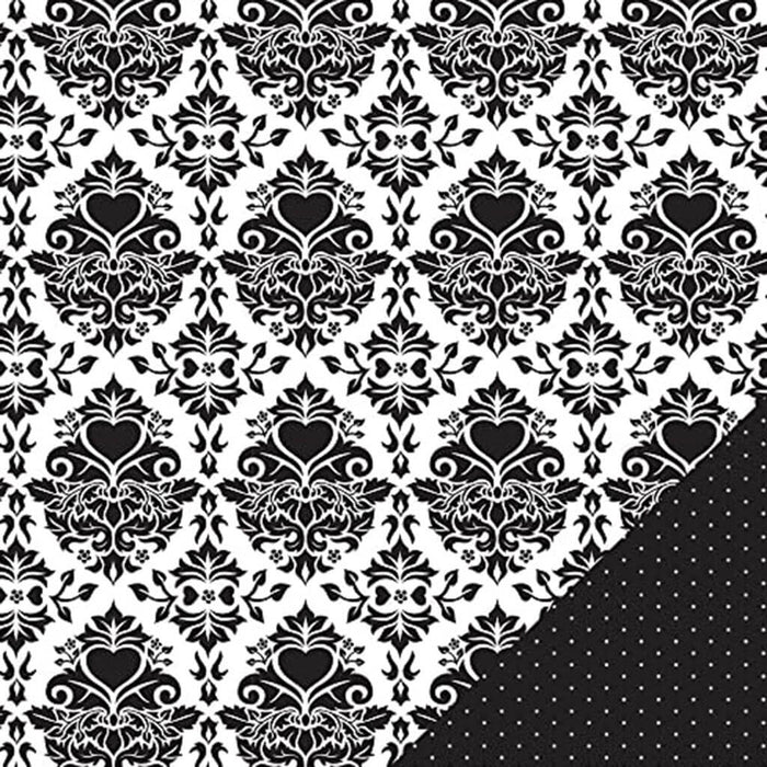 Wedding Damask Double-Sided Cardstock 12in x 12in