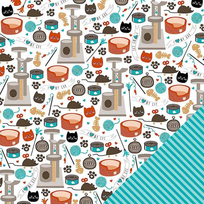 Kitties Double-Sided Cardstock Paper 12in x 12in