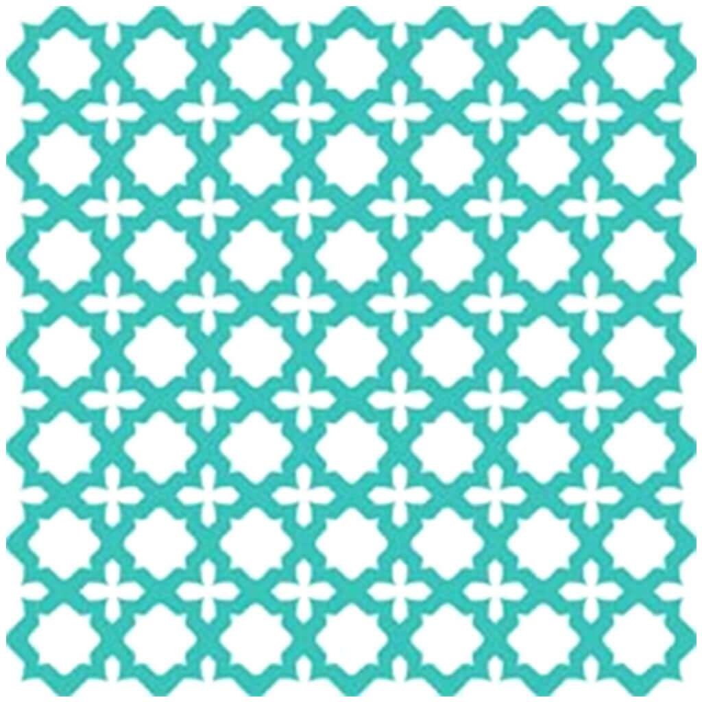 Craft Paper Diec Quartrefoil  12in X 12in