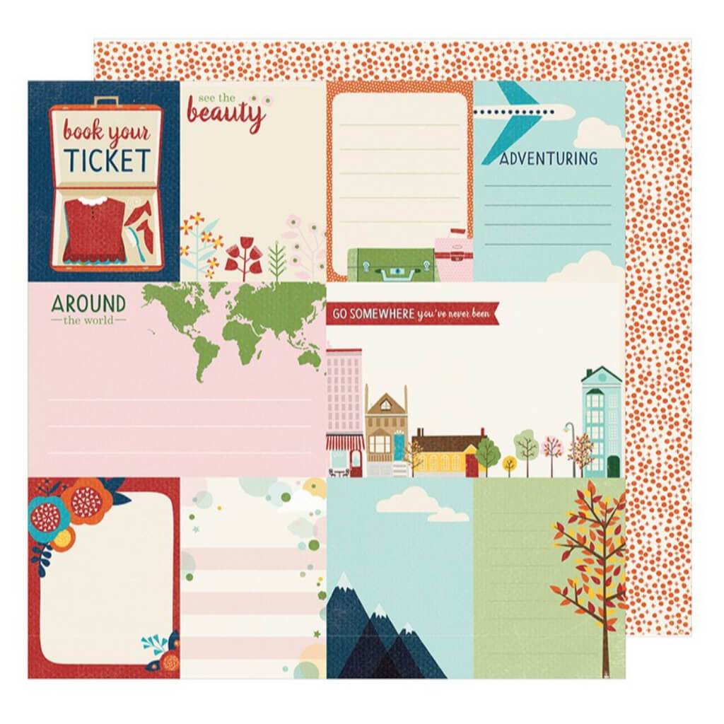 CARDSTOCK DOUBLE SIDED RUN 12IN X 12IN 