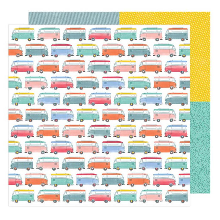 CARDSTOCK DOUBLE SIDED ENJOY THE RIDE 