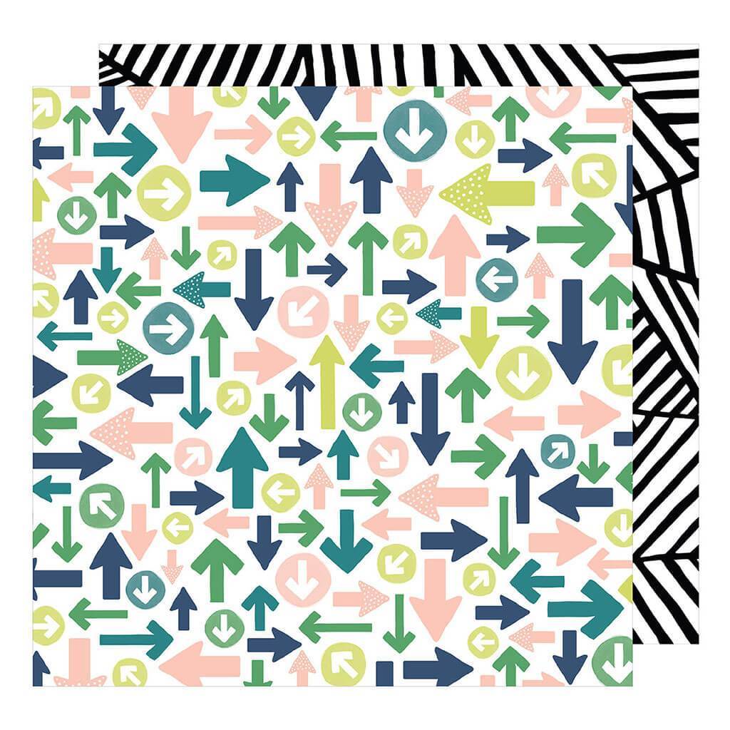 Saturday Manhattan Double Sided Cardstock 12in x 12in