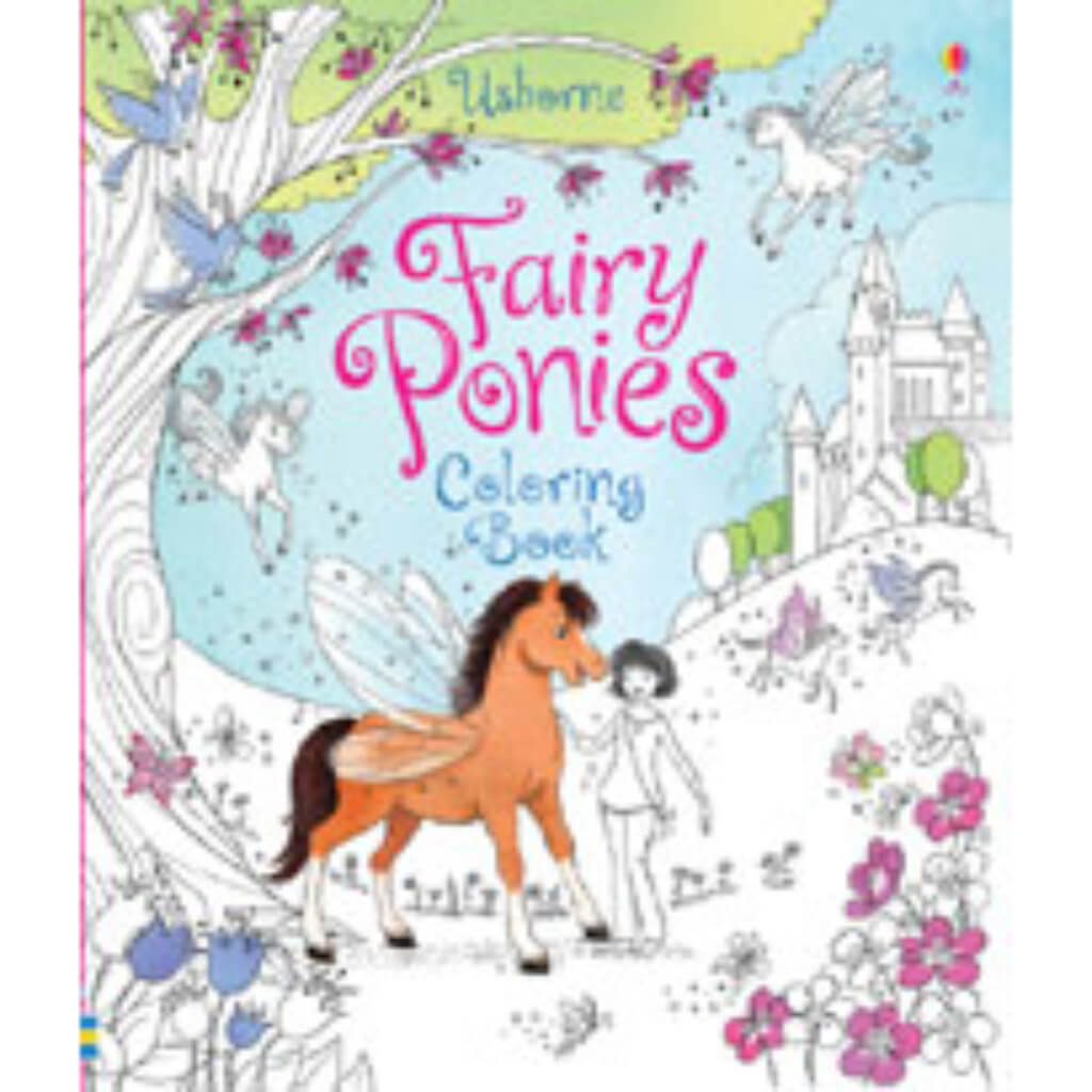 Fairy Ponies Coloring Book