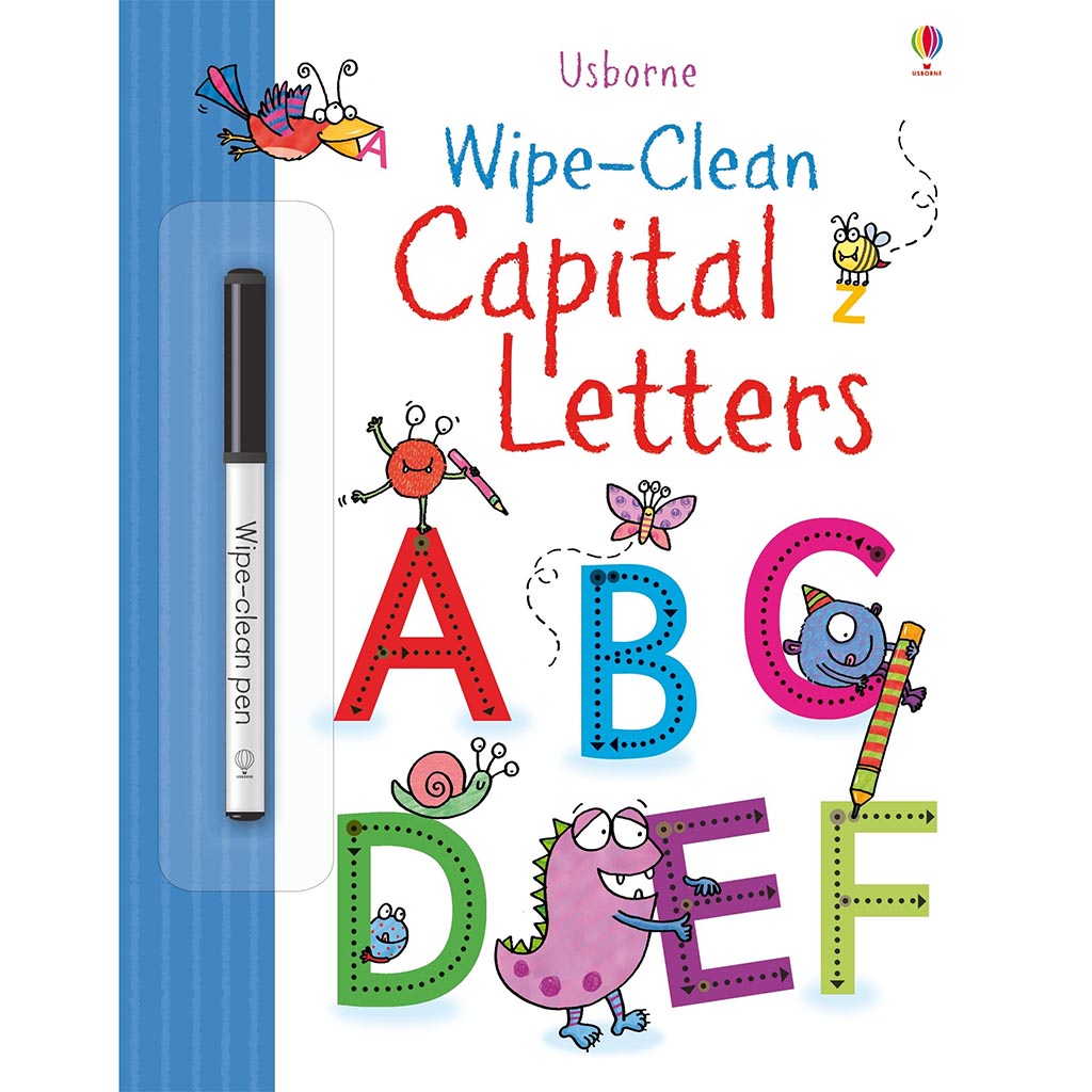 Wipe Clean Capital Letters