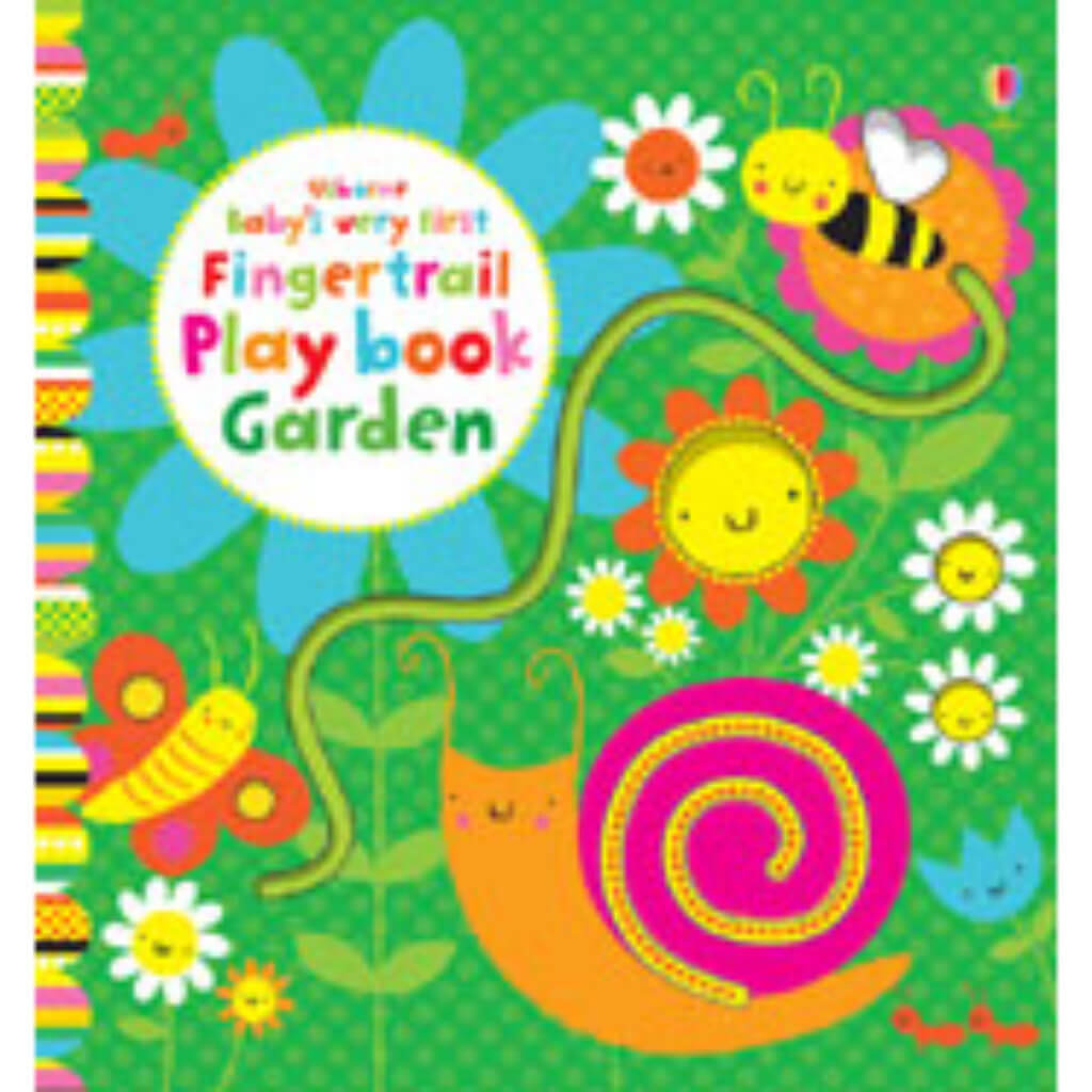 Baby's Very First Fingertrails Play Book Garden