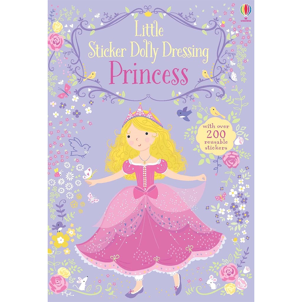 Princesses (Little Sticker Dolly Dressing)