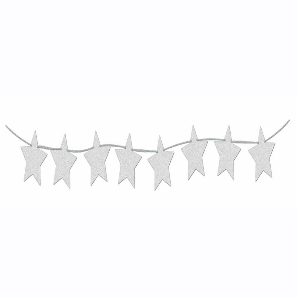 DIAMOND BANNER - SILVER STAR 