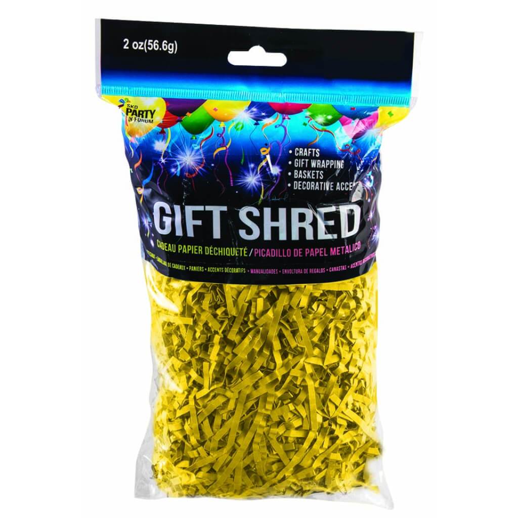 PAPER SHRED YELLOW 2OZ 