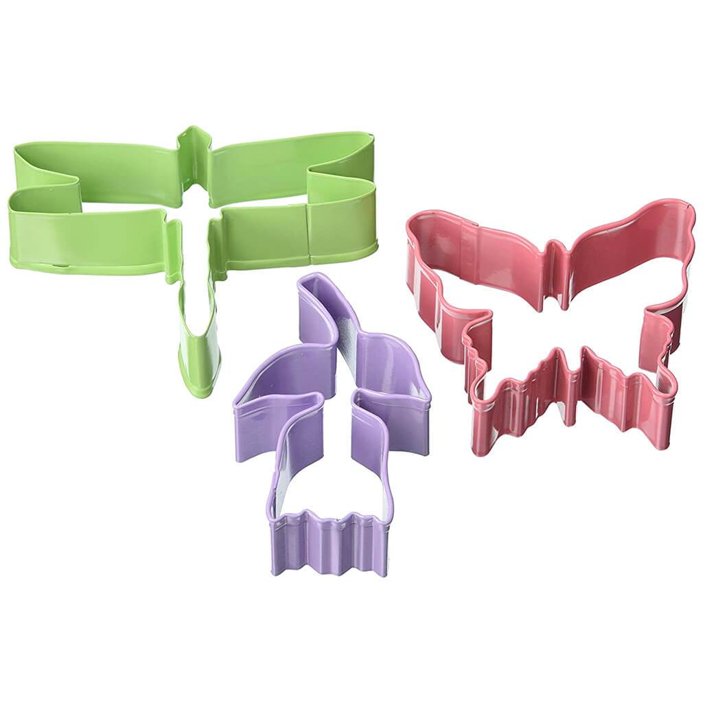 Spring 3pc Cookie Cutter Set in Organza Bag