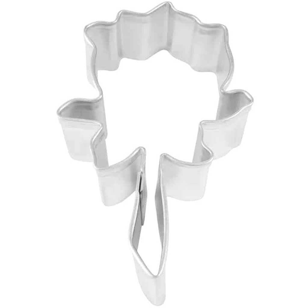 Rose Cookie Cutter, 3in