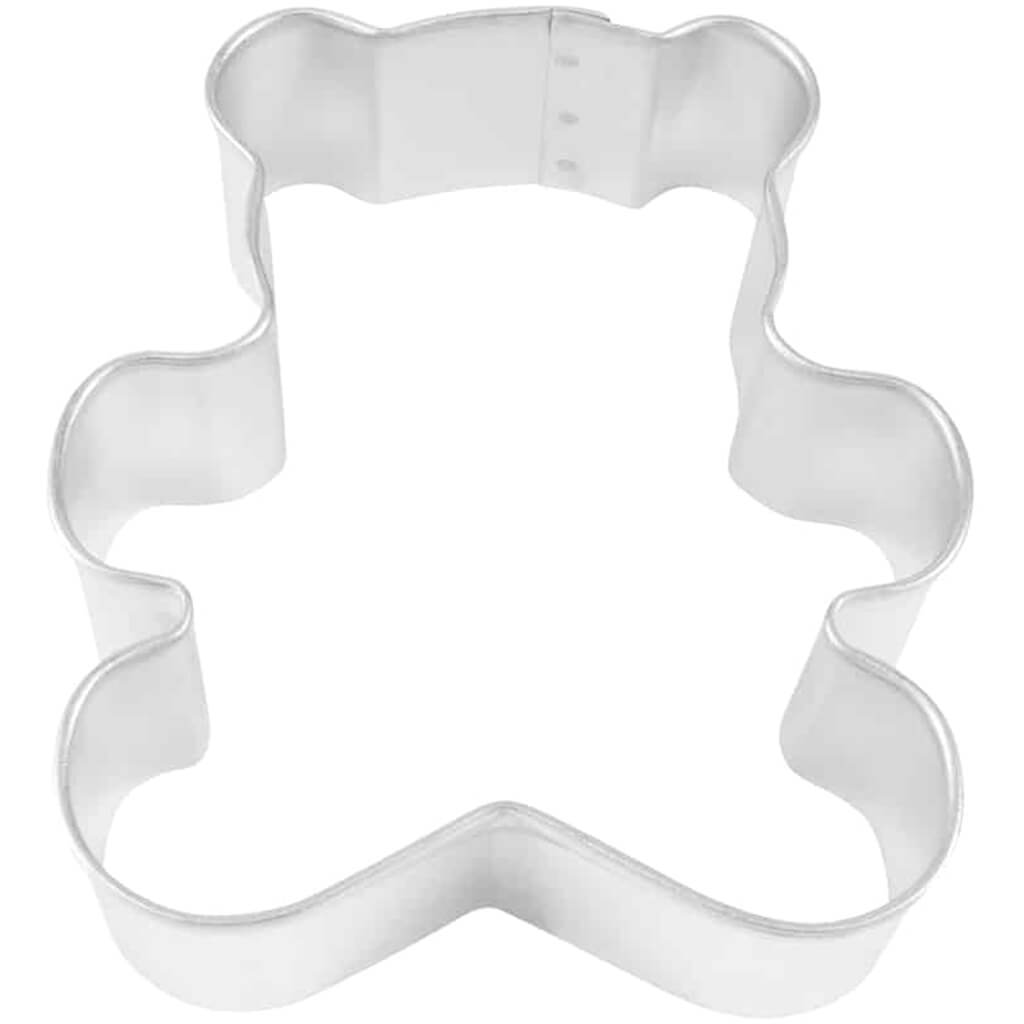 Teddy Bear Cookie Cutter, 3in