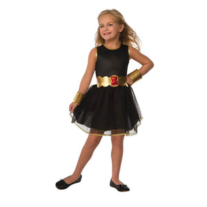 Tutu Dress Kids Black Widow Child Costume