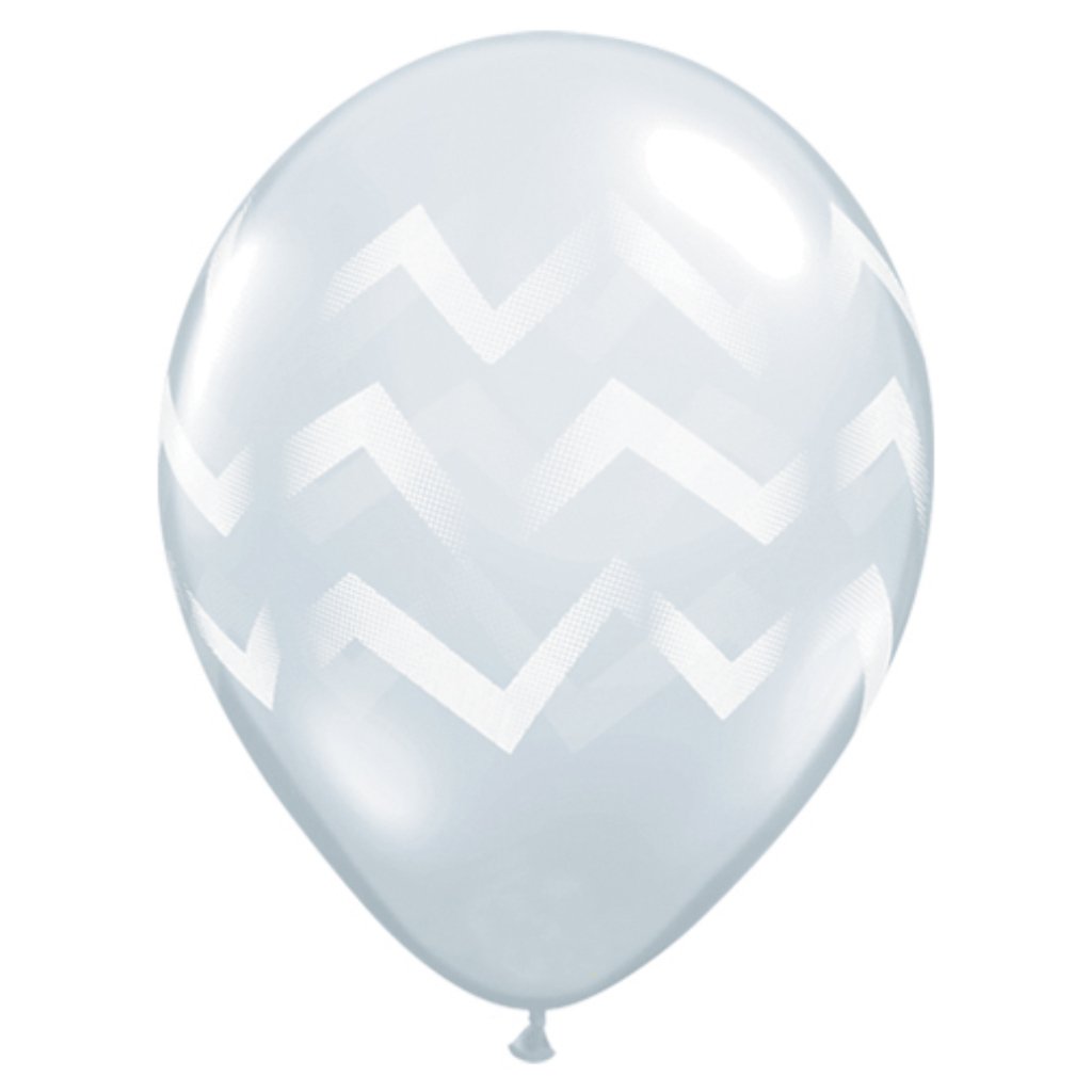 Chevron Stripes Around 11in 