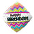 Birthday Chevron Pat 18in