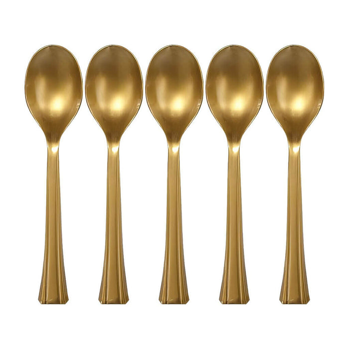 Gold Soup Spoon, 48ct