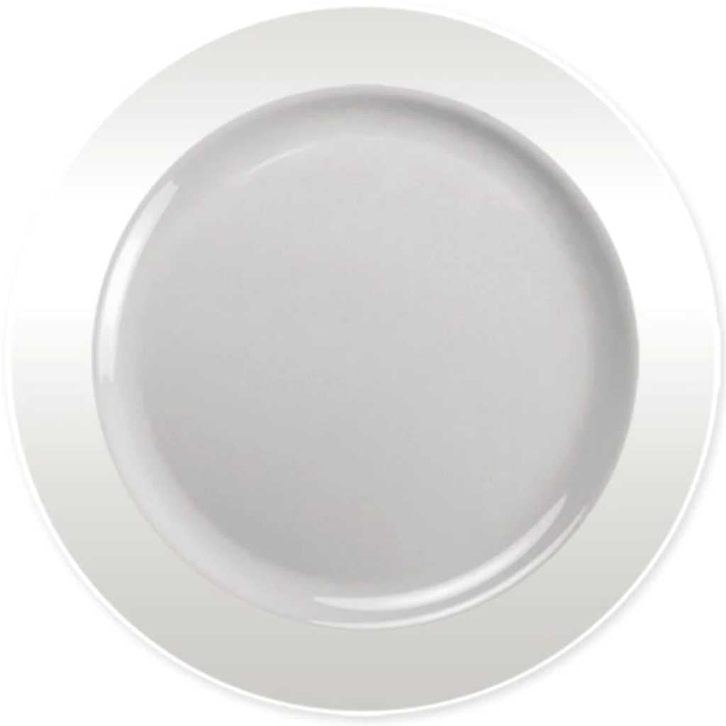 Lillian Magnificence Clear Plate 9in, 30ct