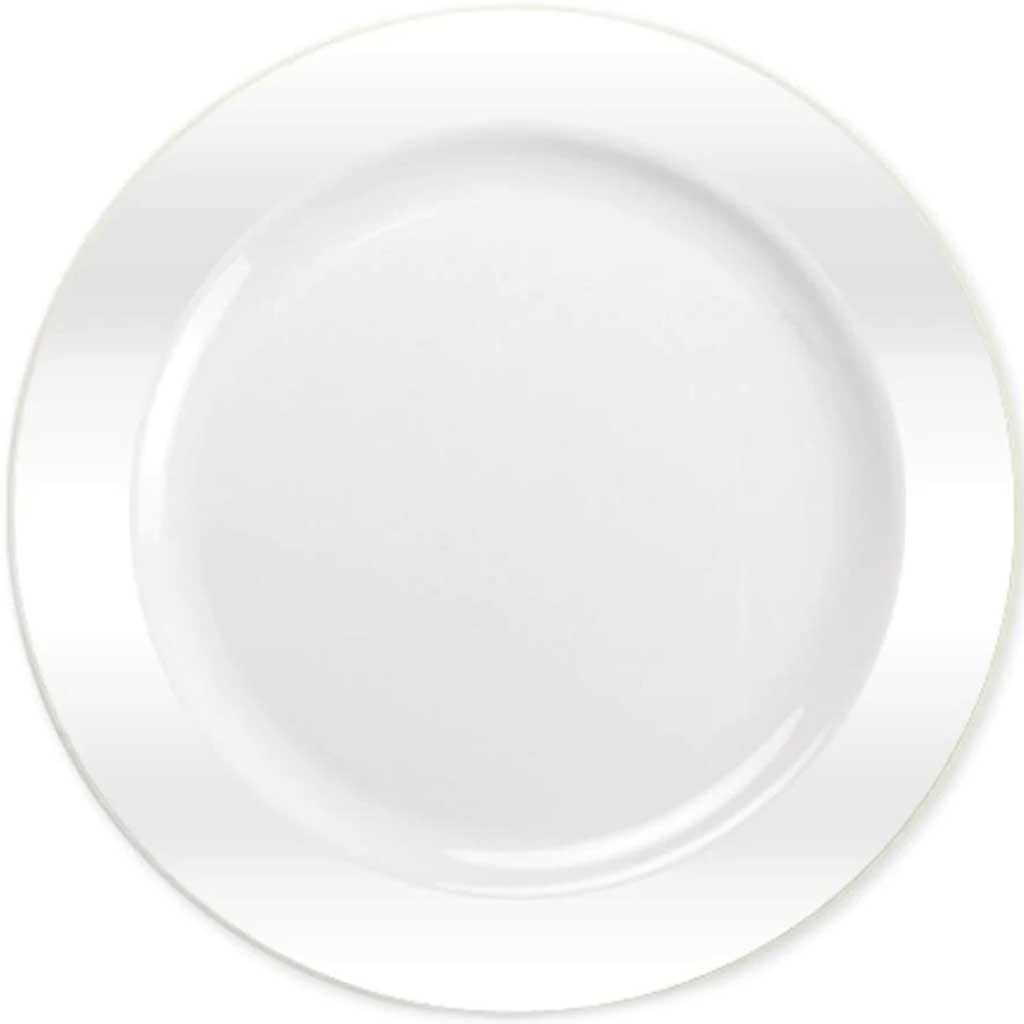 Lillian Magnificence Pearl Plate 9in, 30ct