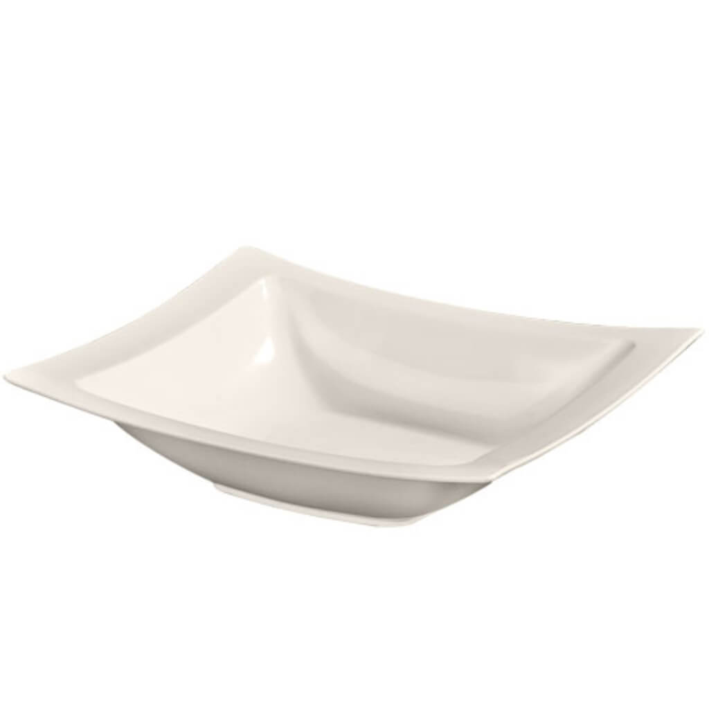 Rectangular Plastic Soup Bowls Sahara 12oz 