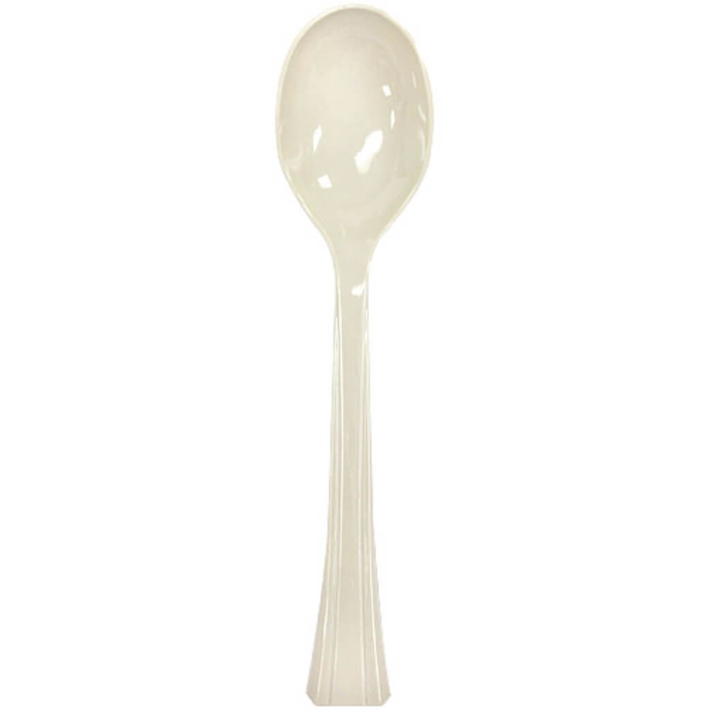 Sahara Premium Plastic Soup Spoons 