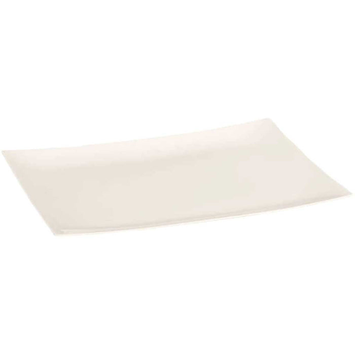 Rectangular Plastic Salad Plates Sahara 9" 