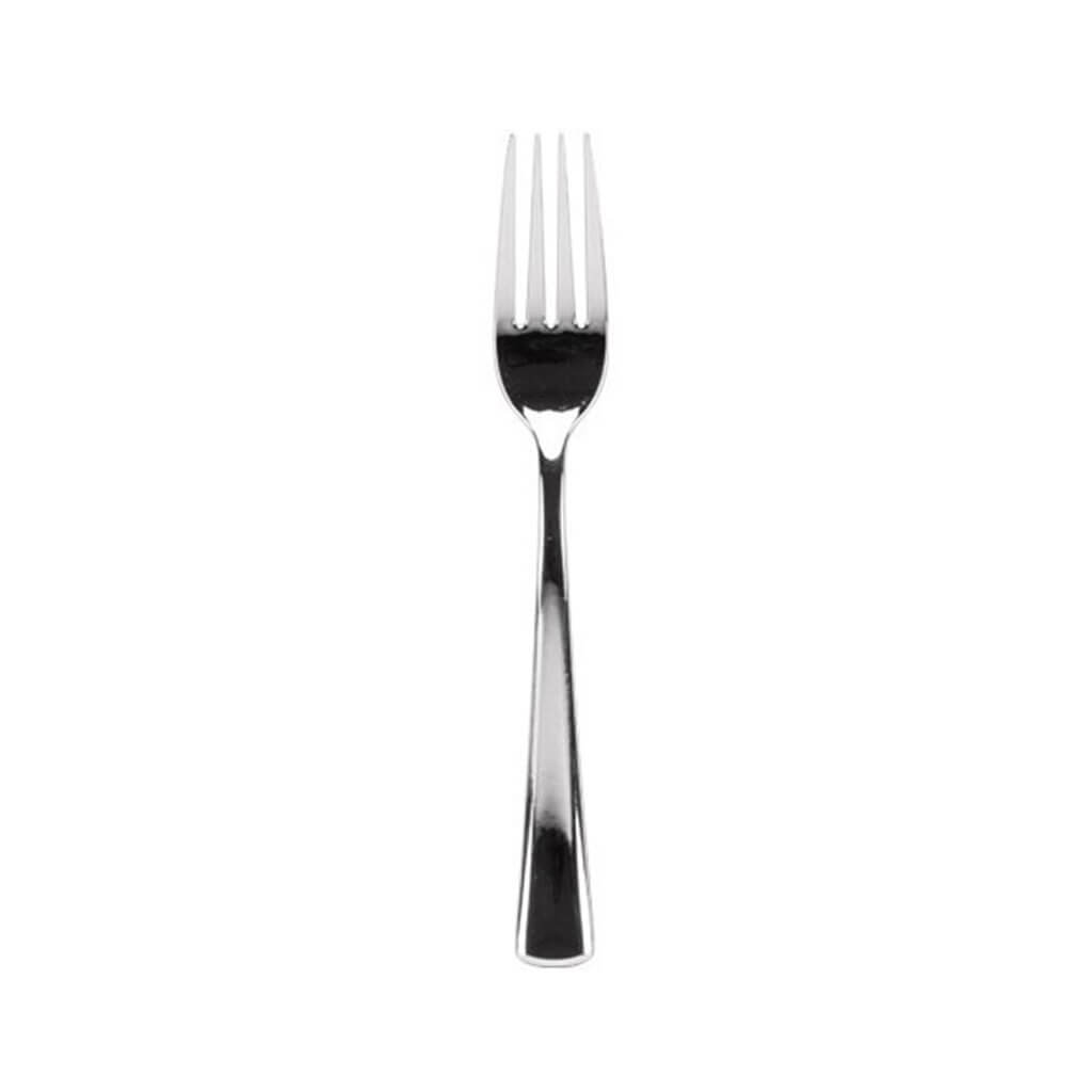 Lillian Silver Polished Forks, 24ct