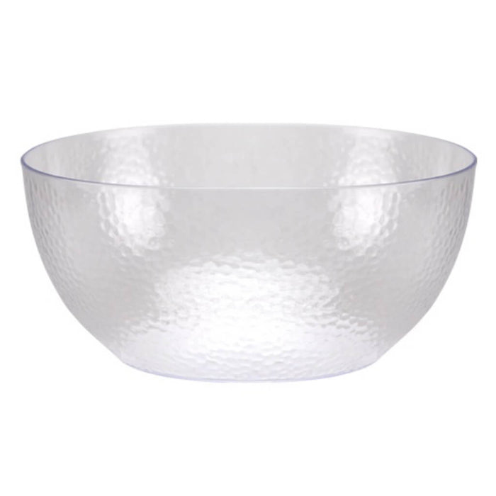 Lillian Clear Pebbled Serving Bowl, 140oz