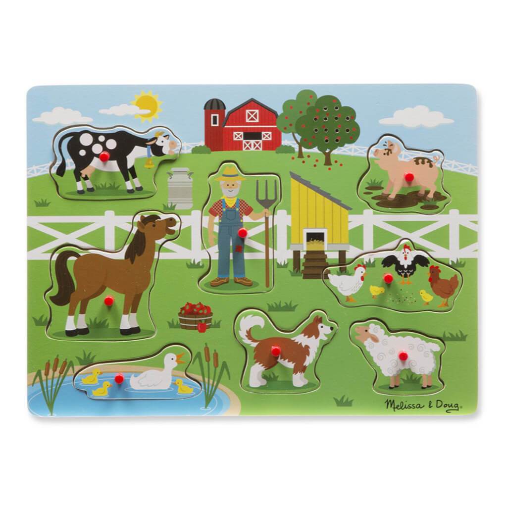 Old Macdonald&#39;S Farm Sound Puzzle 