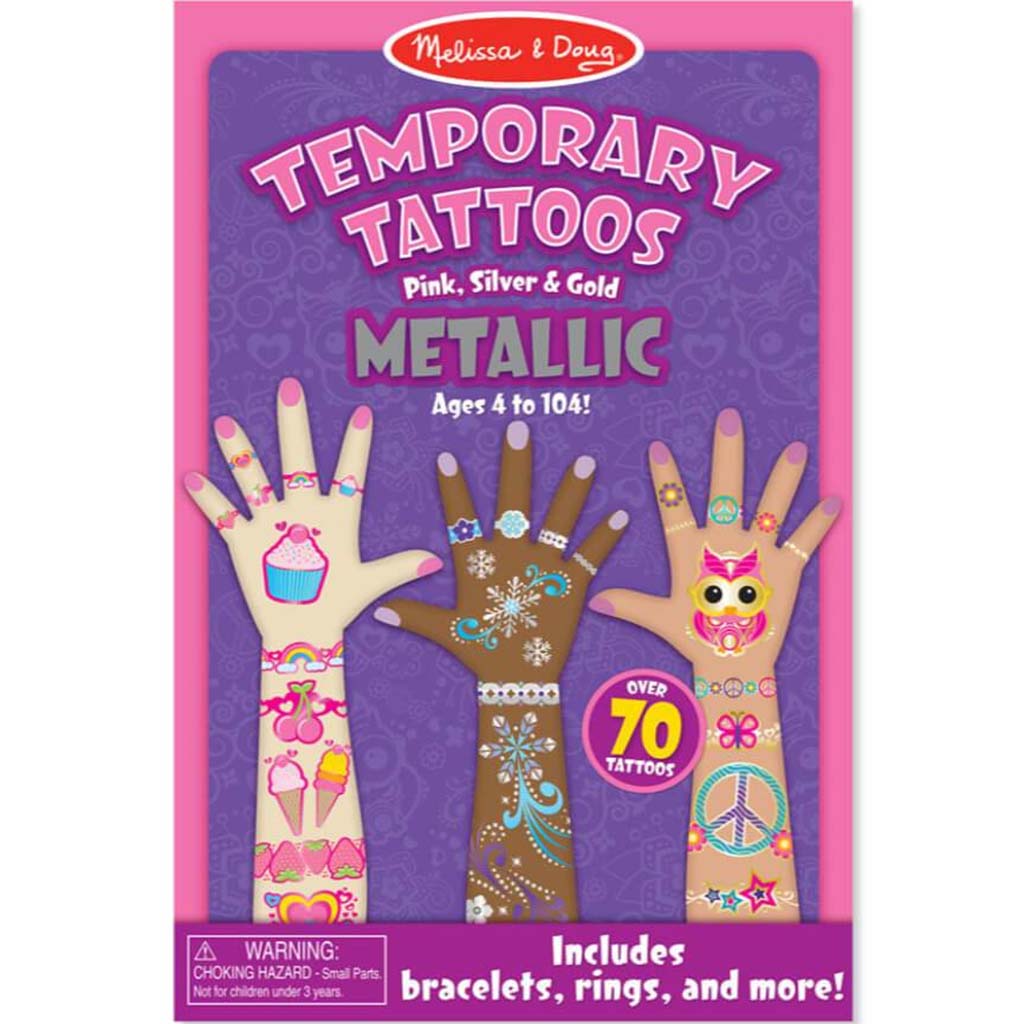 Temporary Tattoos Metallic 