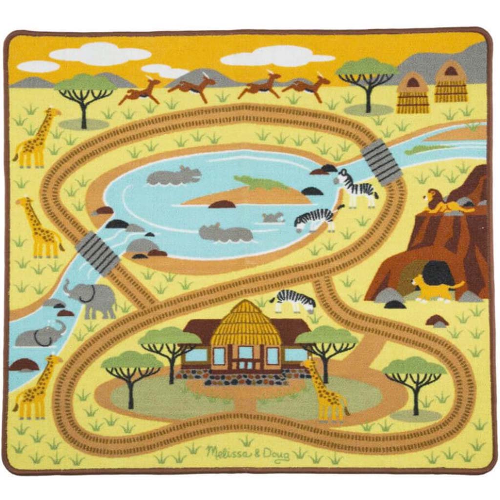 Round the Savanna Safari Rug