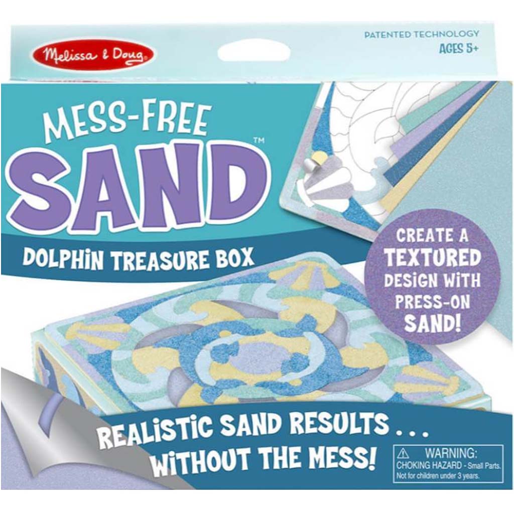 Mess-Free Sand Dolphin Box 
