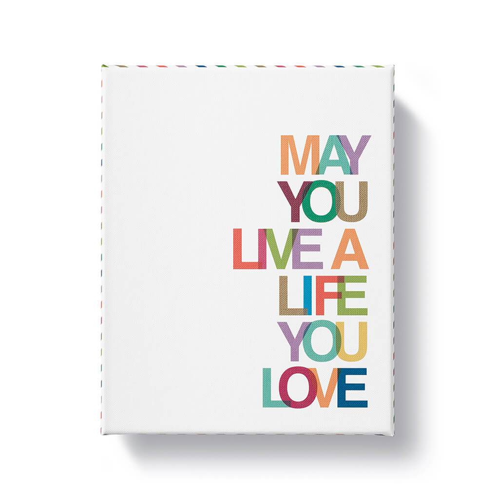 May You Live A Life, Note Card