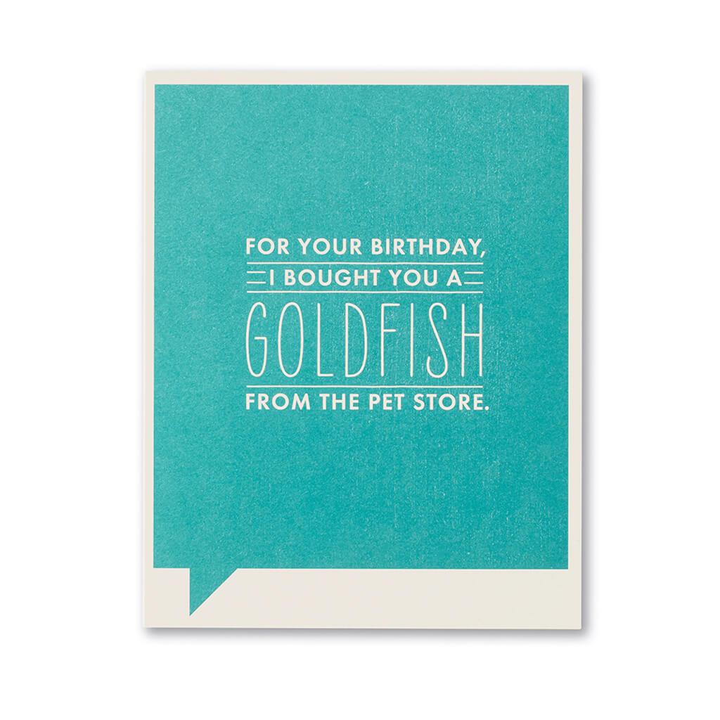 For Your Birthday, I Bought, Farnk &amp; Funny Card